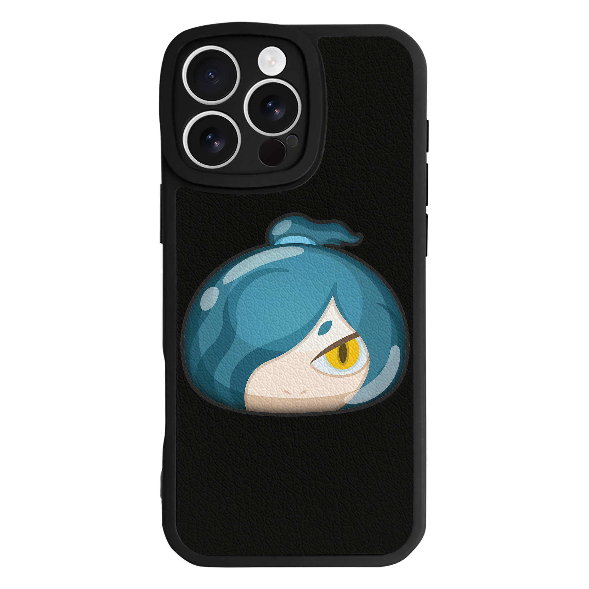 （画像用） 妖怪ウォッチ Yo-kai Watch 【iPhone 16シリーズ対応】シリコンスマホケース（レザー調） 材質：シリコン